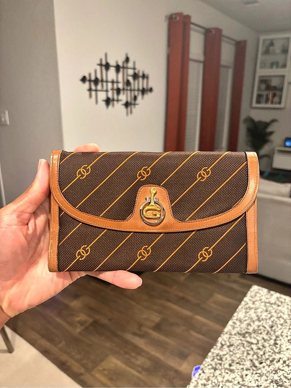 Gucci Shooting Star Monogram Wallet
